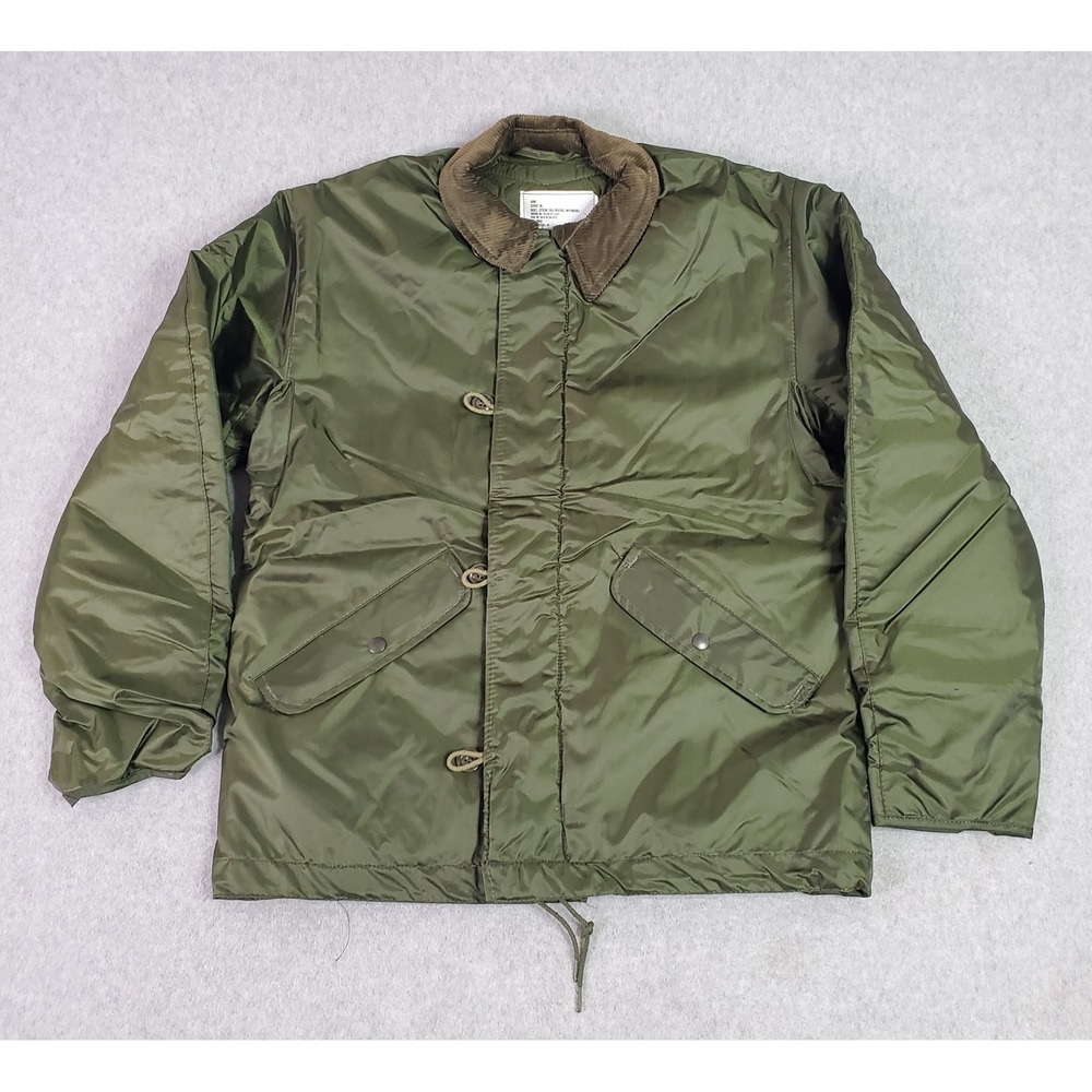Vintage Alpha Industries Jacket Mens Small Extreme Cold Weather Impermeable 80s